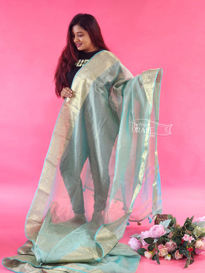 Crushed Tissue Saree