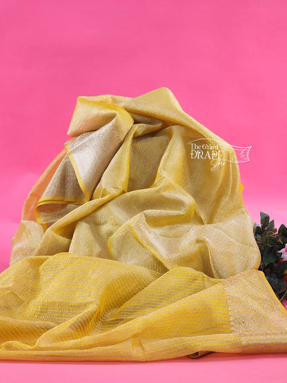 Crushed Tissue Saree