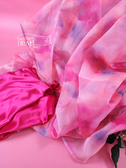 Tie and Dye Organza Saree